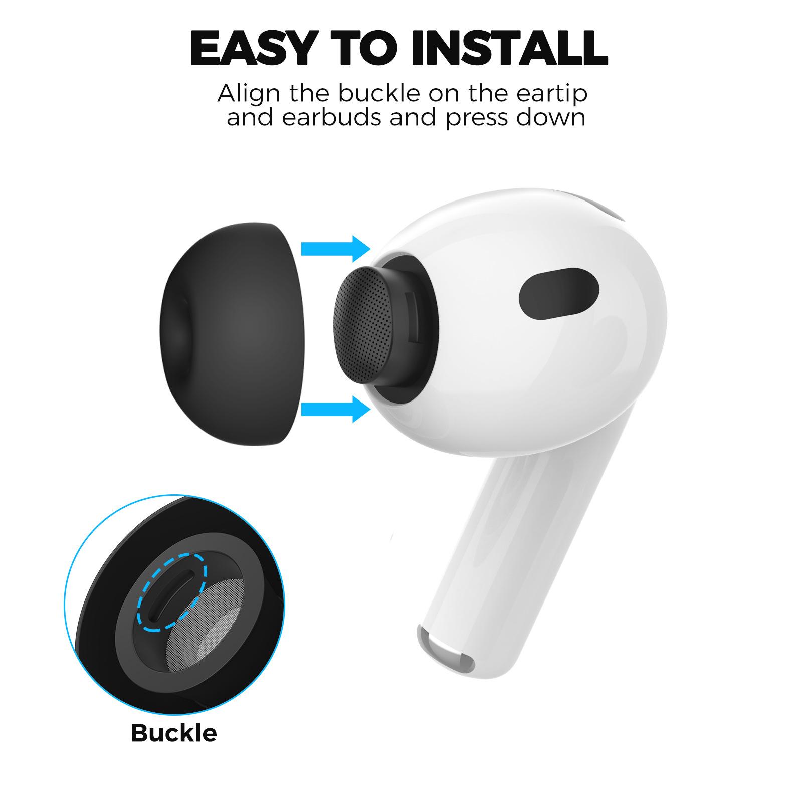 Silicone Ear Tip Replacement - For AirPods Pro 3 XDcase 4