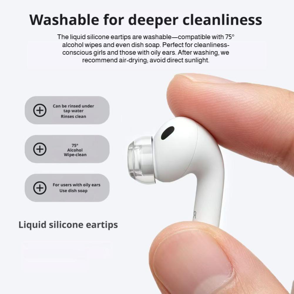 Silicone Eartips For Apple Air - Silicone Ear Tip Replacement review and price