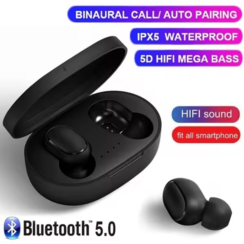 A6S TWS Earphones Wireless Blu - Wireless Earbuds Tws review and price