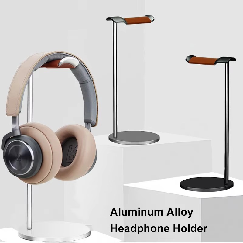 Curved Aluminum Headphone Stan - Headphone Stand Desk review and price