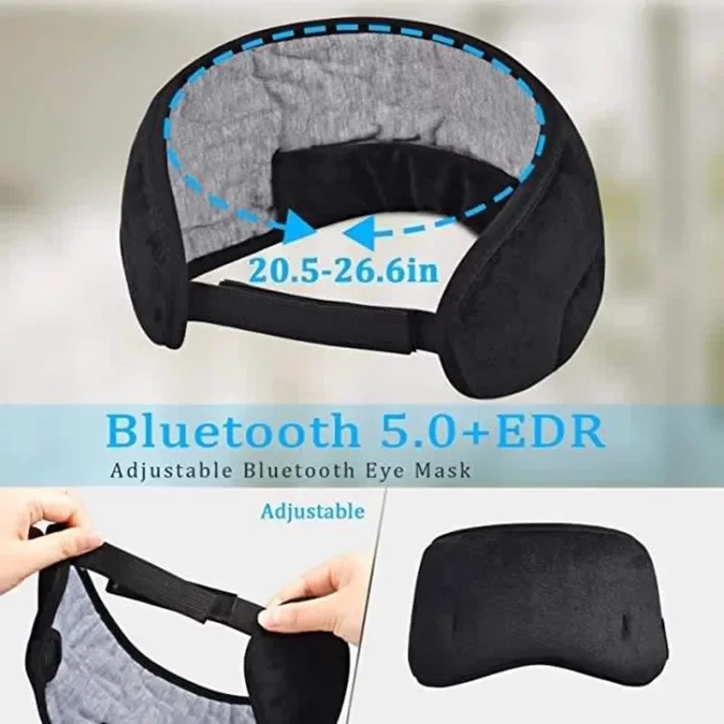3D Eye Mask Bluetooth Headphon - Bluetooth Headset On Ear review and price