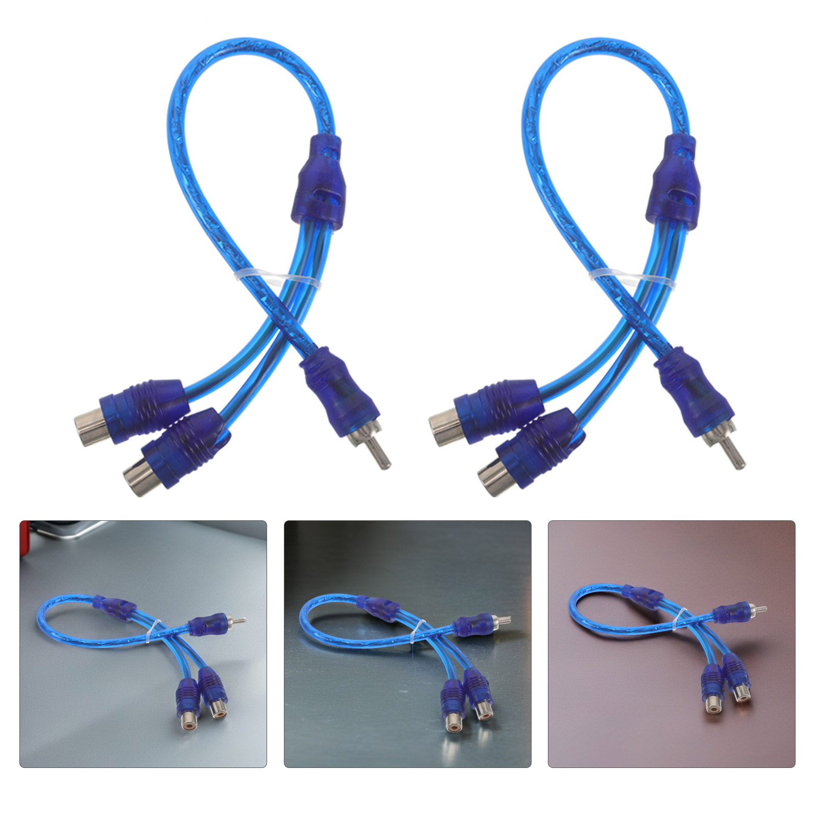 10Pcs Rca Y Splitter Cable 1 M - Audio Splitter Y review and price