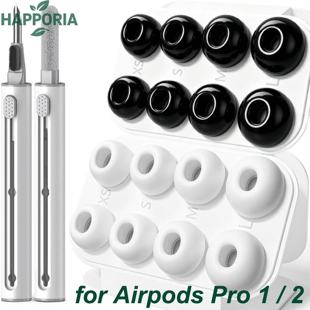 HAPPORIA Liquid Silicone Earbu - Silicone Ear Tip Replacement review and price