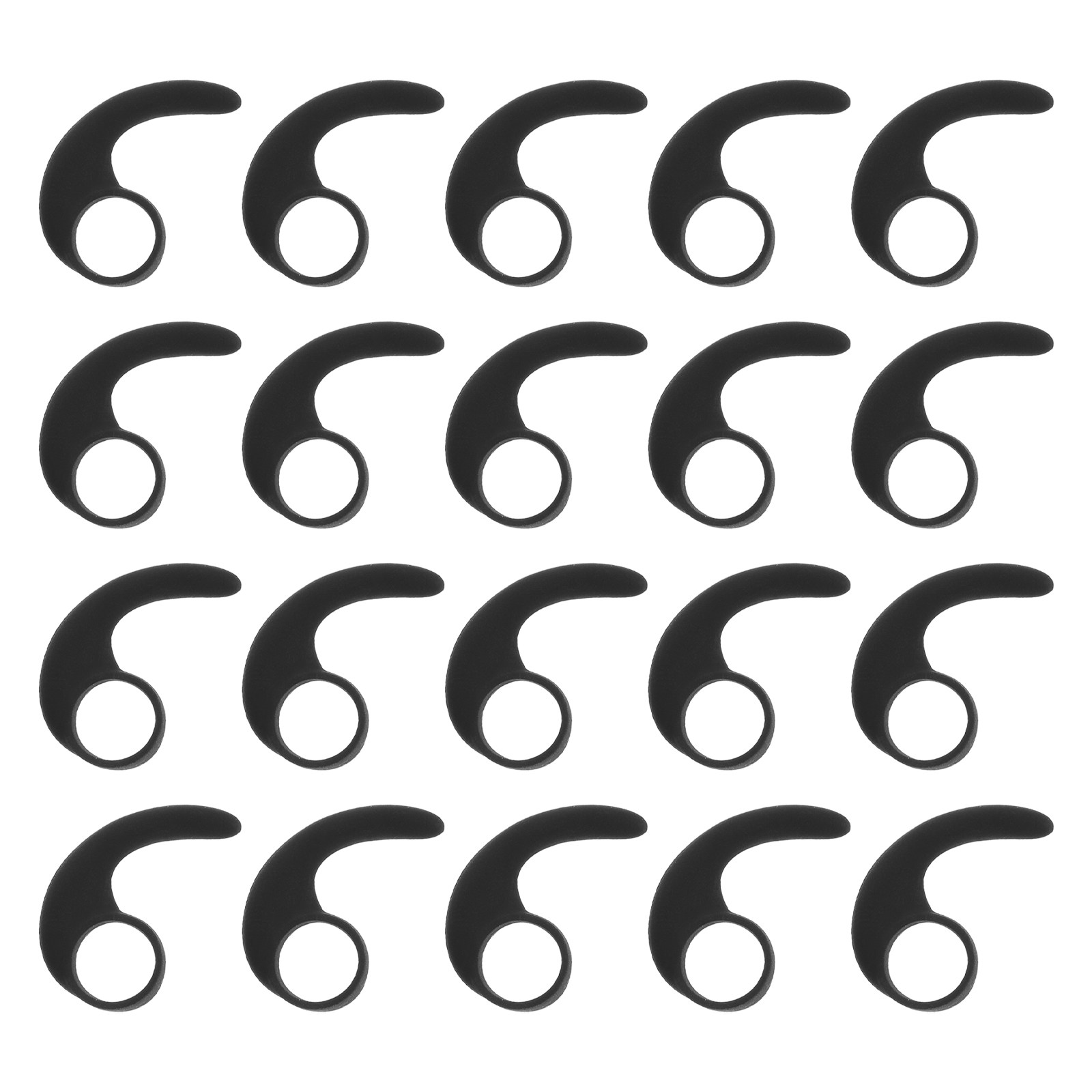 20Pcs Silicone Ear Hooks Sport - Sports Earphone Hook review and price