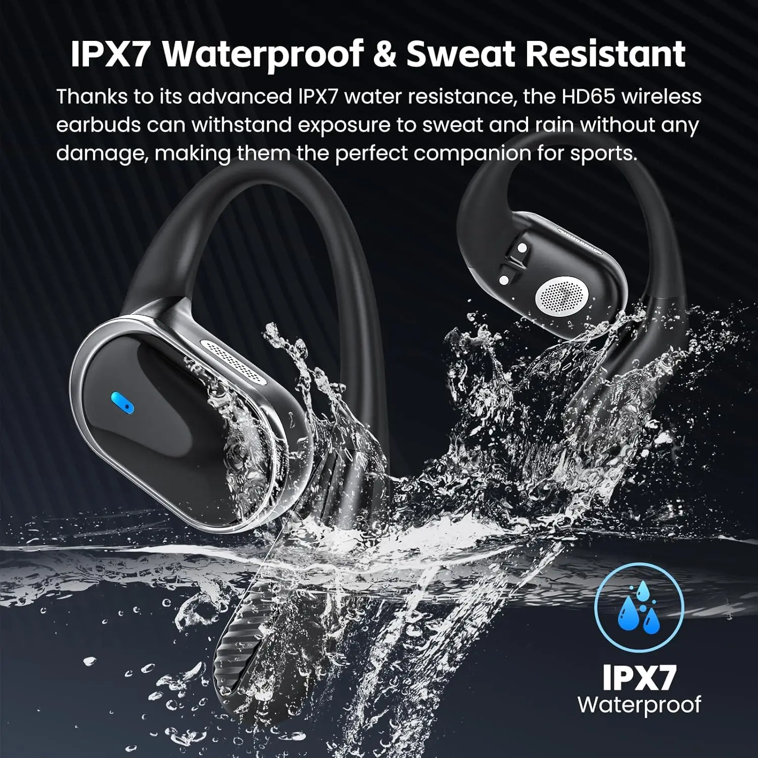 Bluetooth Earphones Wireless H - Sports Earphone Hook review and price